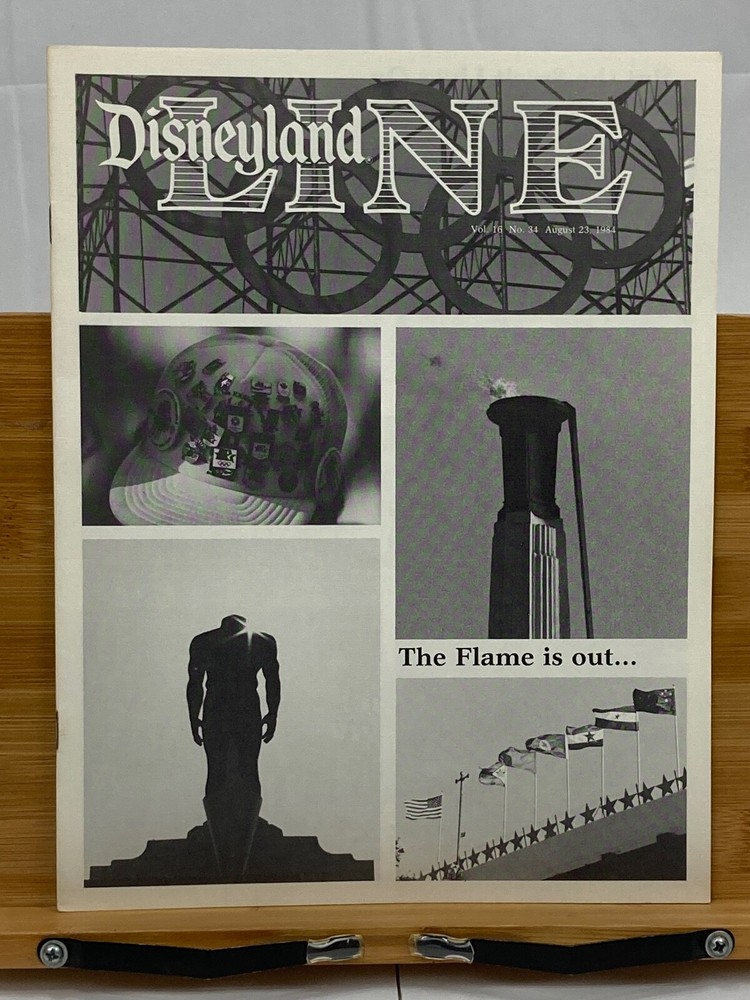 1984 Disneyland Cast Member Newspaper Aug 23 Vol 16 Issue 34