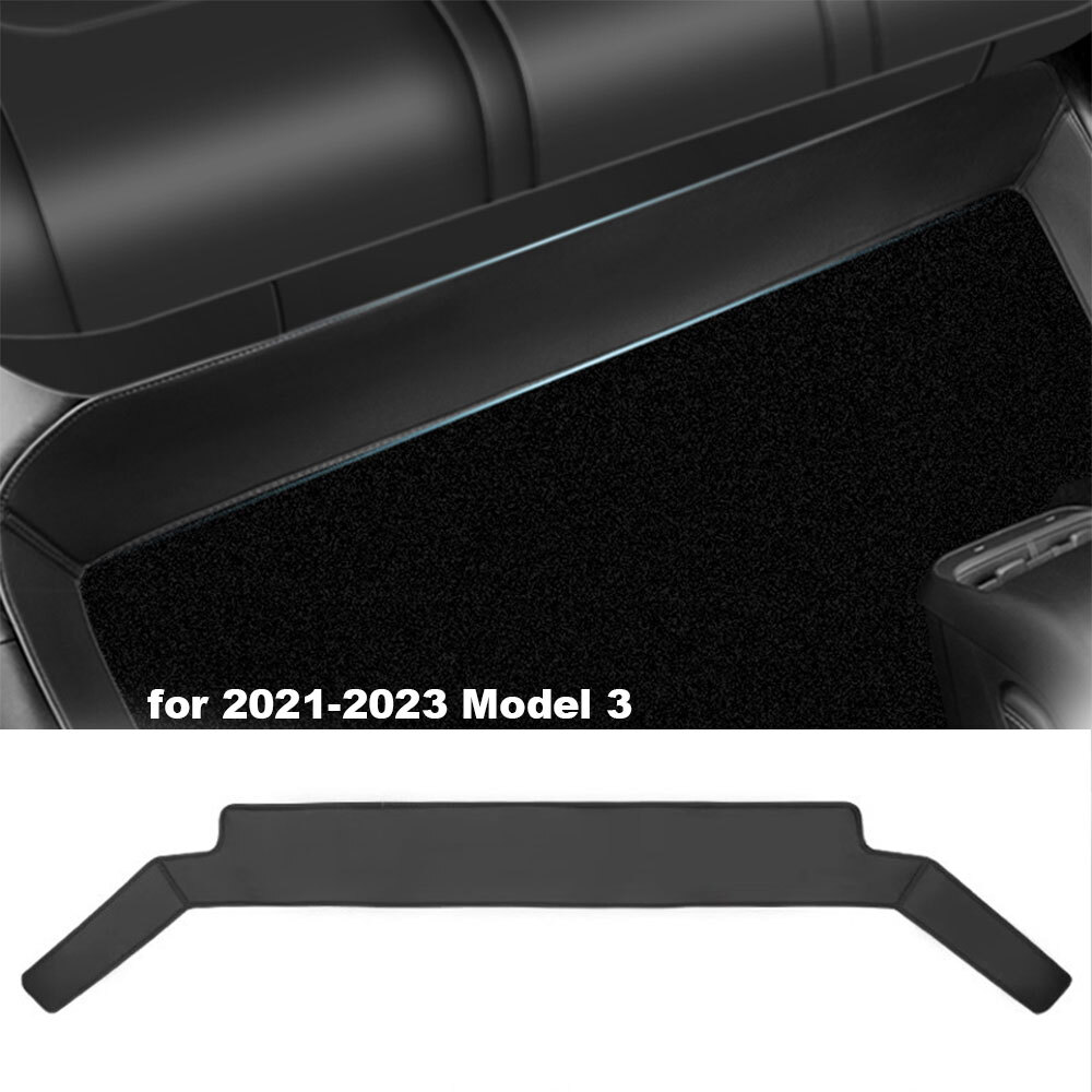 For 21-23 Tesla Model 3/Y Rear Seat Lower Protective Mat  Full Surround Protect