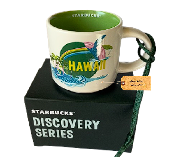 2024 Starbucks HAWAII Discovery Series 2oz ORNAMENT Limited Edition