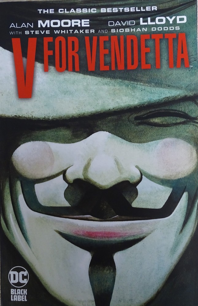 V for Vendetta Graphic Novel Political Rebellion Dystopian Story