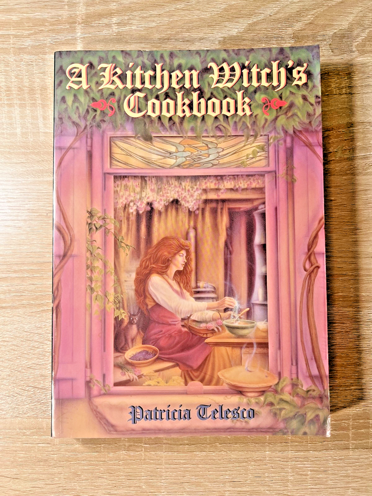 A Kitchen Witch's Cookbook by Patricia Telesco Paperback Book 1994 1st 3rd Print