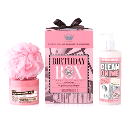 Soap & Glory Hydrating Body Wash & Butter Birthday Gift Set