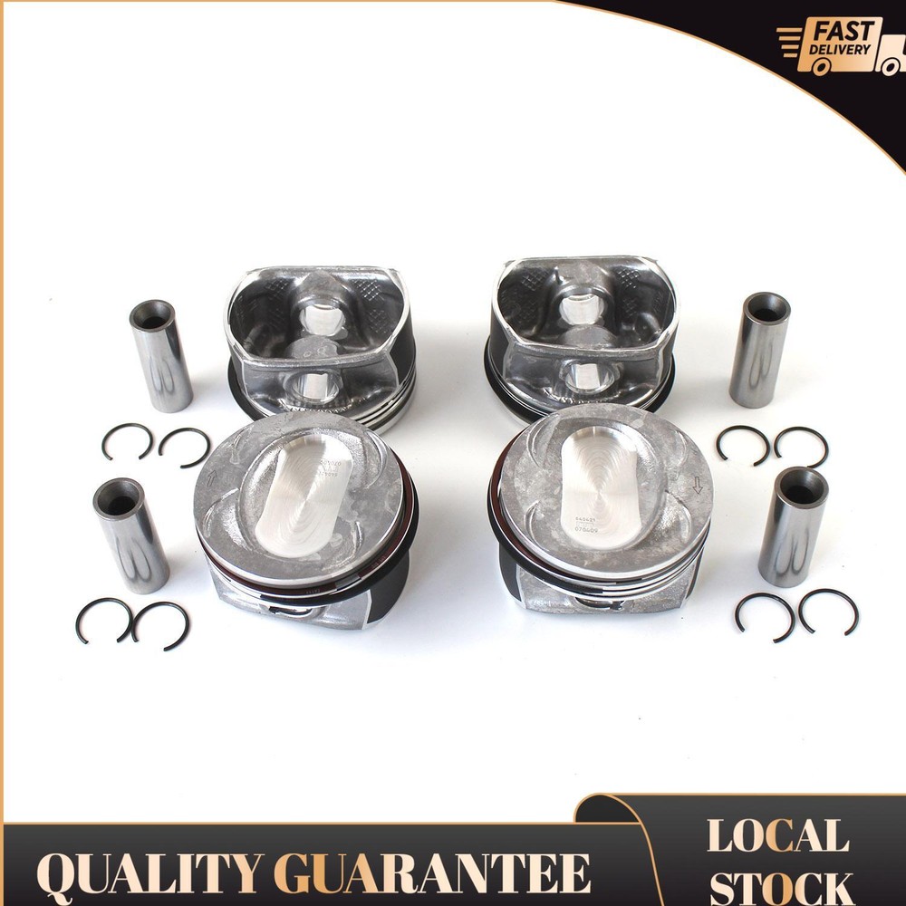 EA111 Engine Pistons & Rings Set STD 76.5mm Fit For VW Jetta 1.6L CLRA 2011-2016
