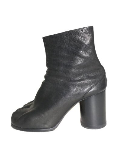 Maison Margiela Tabi Socks Tabi Boots Boots 39 Blk Leather S58Wu026 FRg62