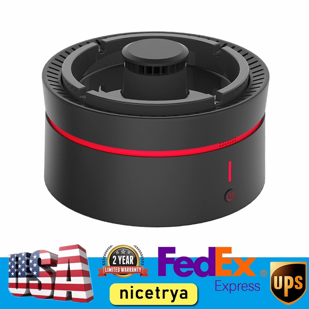 Smokeless Ashtray Filter For Cigarette Smoke Odor Eliminator Home