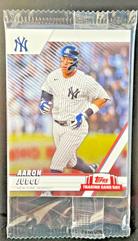 2024 Topps International Trading Card Day AARON JUDGE Sealed Pack 5 Cards Per