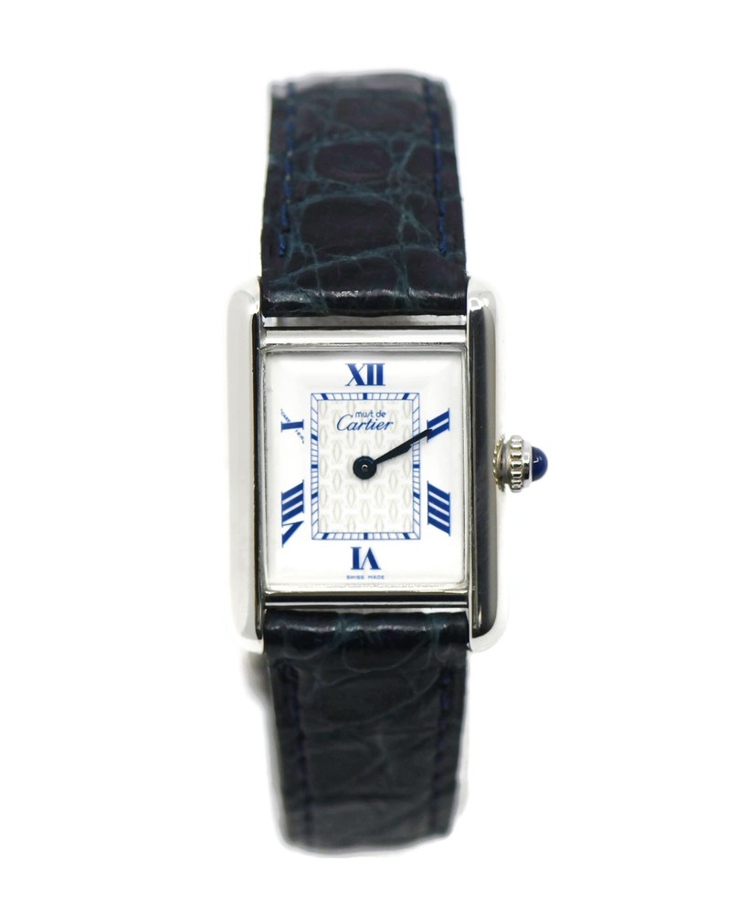 Cartier Tank Must Sterling Silver Watch 2416