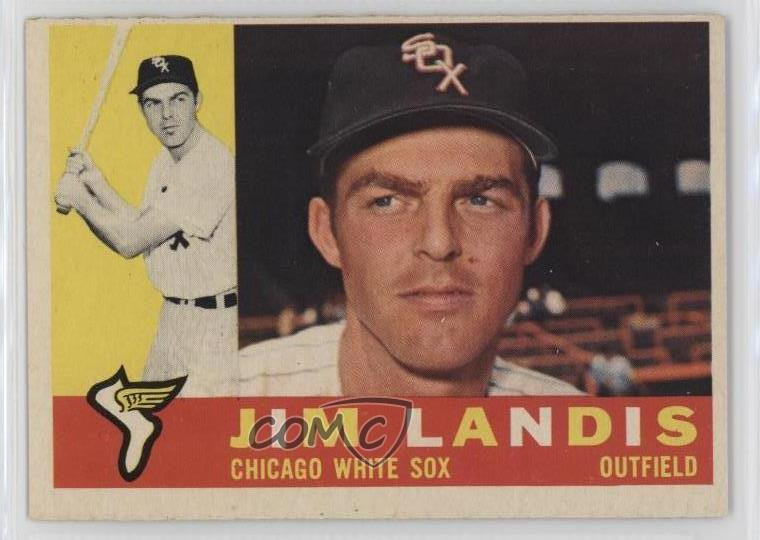 1960 Topps High Number Jim Landis #550 Baseball Card