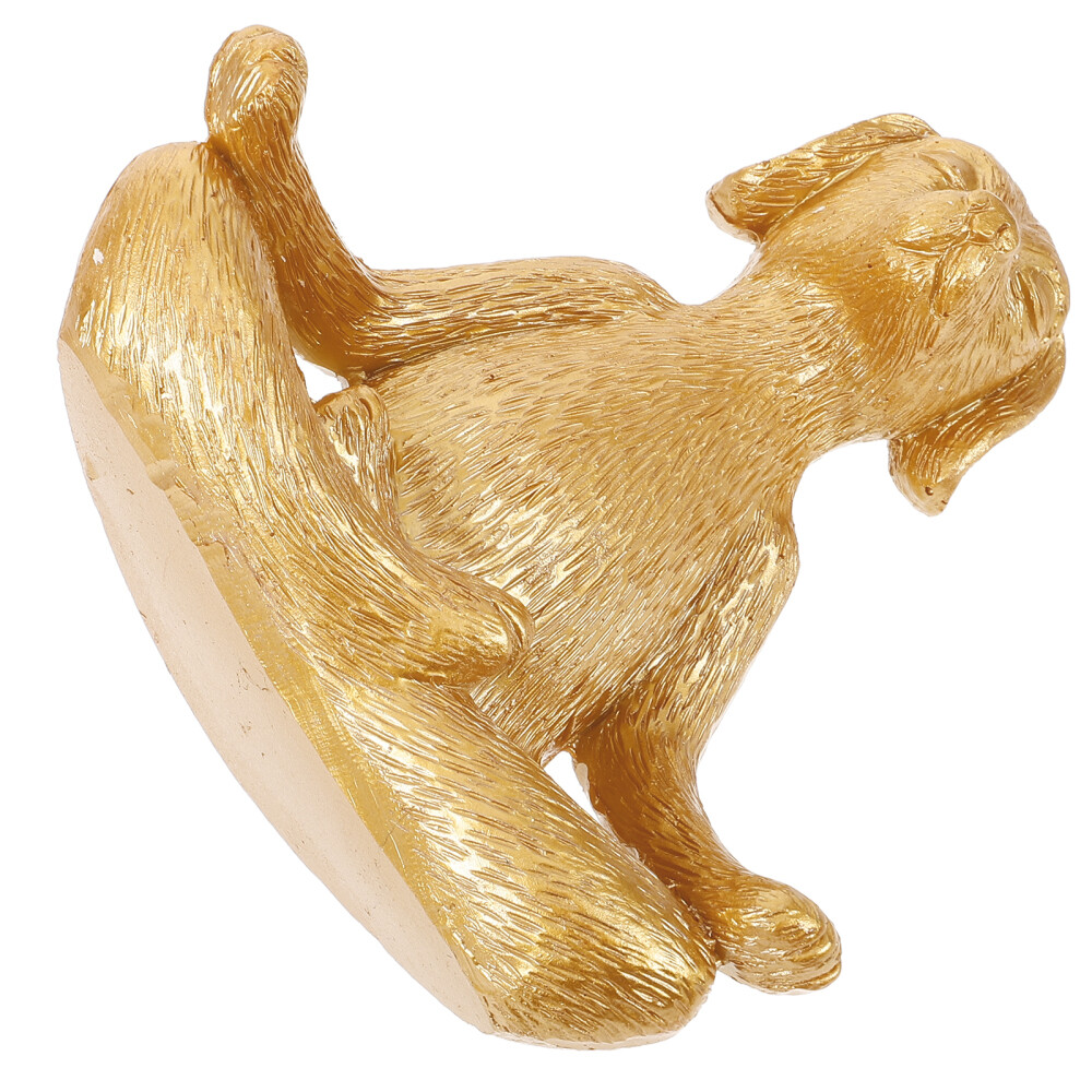Dog Yoga Statues for Home Decor Figurines Ornaments Office Man