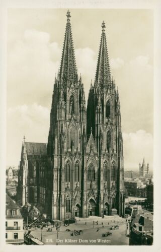 Postcard Cologne Cathedral from West Cologne (No.9271) -I