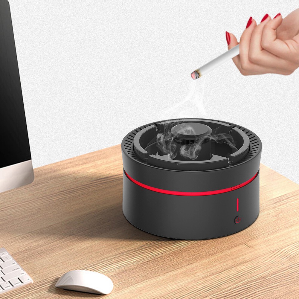 Odor Eliminator Smoke Cleaner Eater Room Smokeless Ashtray Cigaretter 4000mAh