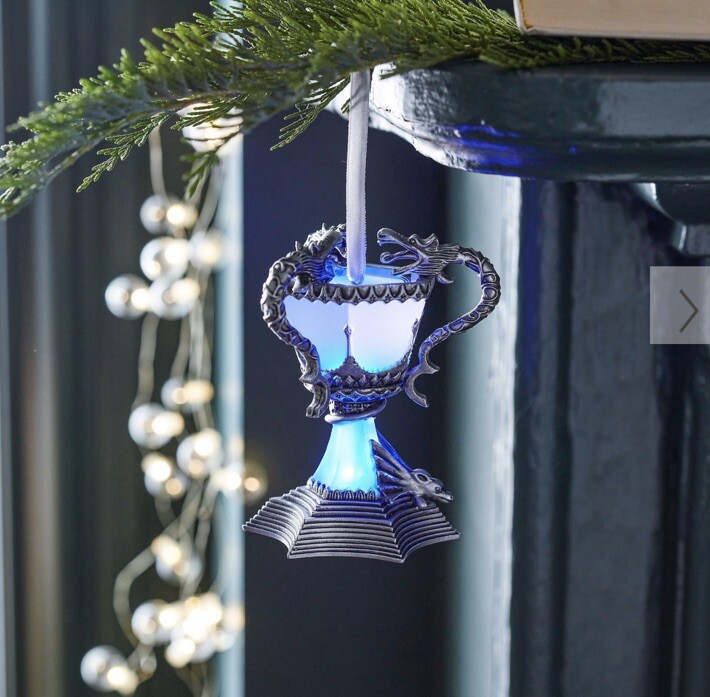 RARE Pottery Barn Teen - Harry Potter Triwizard Cup Light-Up Ornament NIB