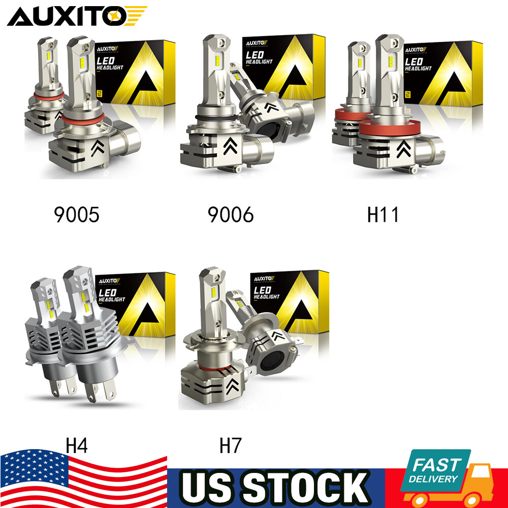 H11 9006 9005 H4 LED Headlight Super Bright Bulb White 60000LM High/Low Beam M
