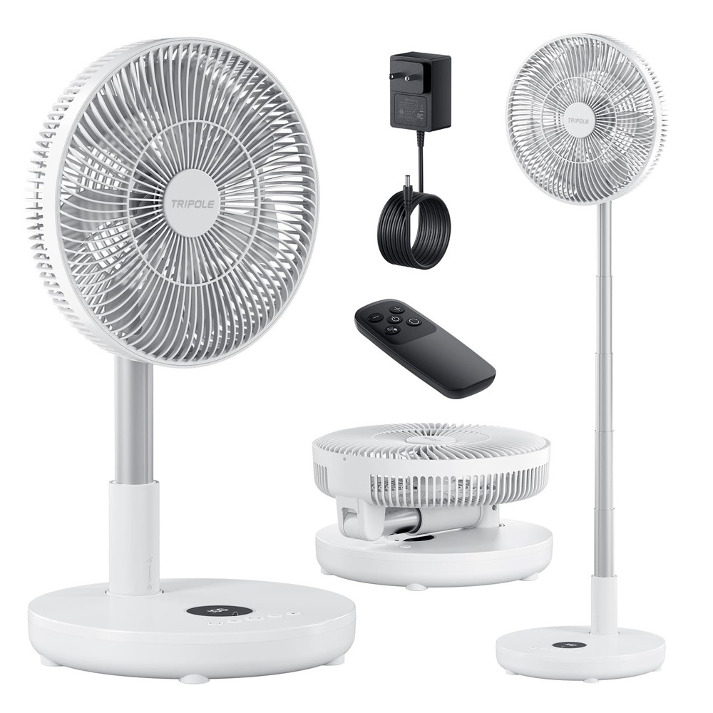 Oscillating Fans Portable Quiet Standing Fans 12