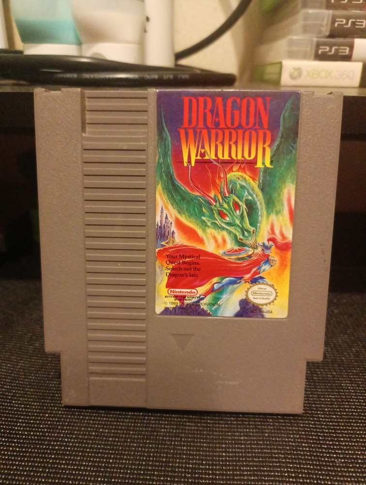 Dragon Warrior NES RPG Classic 1989 Adventure Game