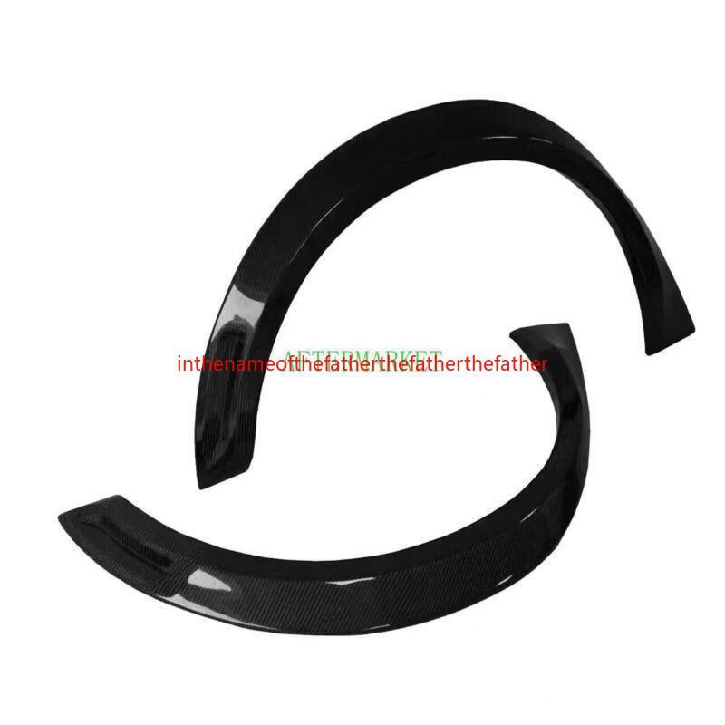 FOR ALFA ROMEO GIULIA 2017+ CARBON FIBER WHEEL EYEBROW ARCH TRIM FENDER FLARE