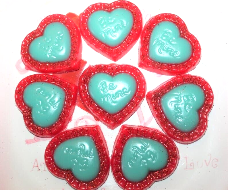 Cupcakes at Tiffanys Be Mine Valentine Heart Wax Melts