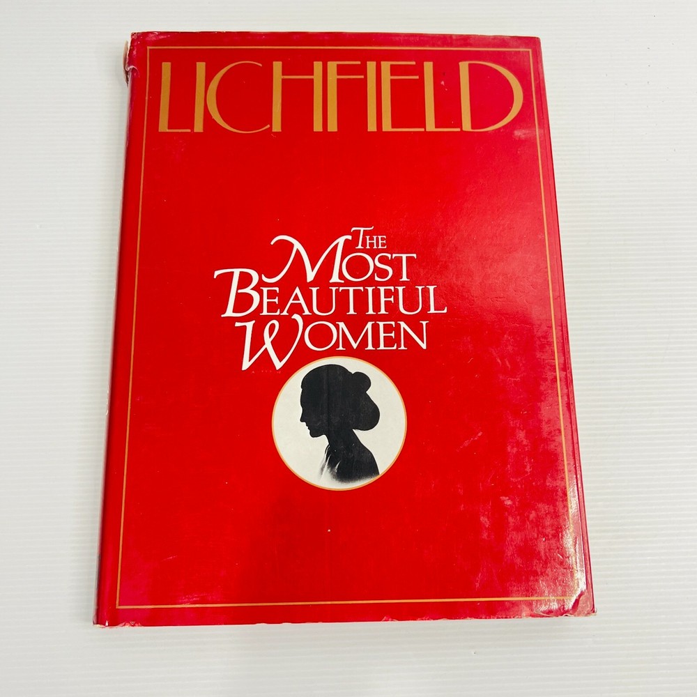 Lichfield The Most Beautiful Women Vintage Coffee Table Book 1981 Photographs