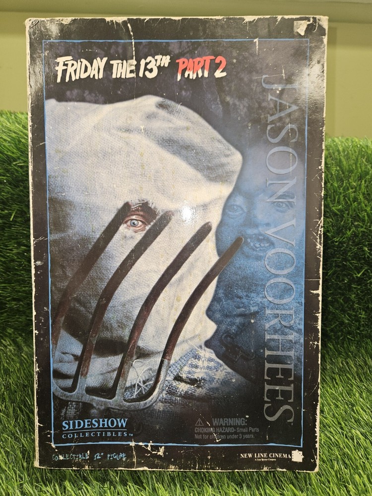 Sideshow Collectables Jason Voorhees Figure Friday the 13th Part 2 Open Box