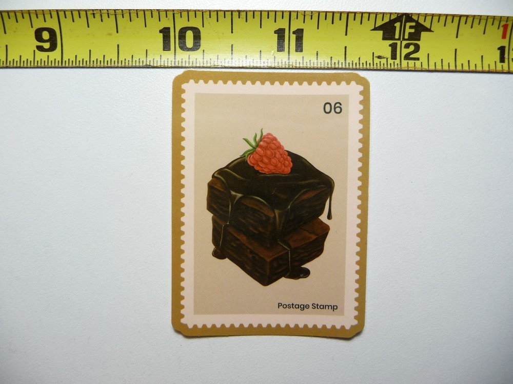 Chocolate Covered Strawberry Brownie Decal Sticker for Scrapbooking Art