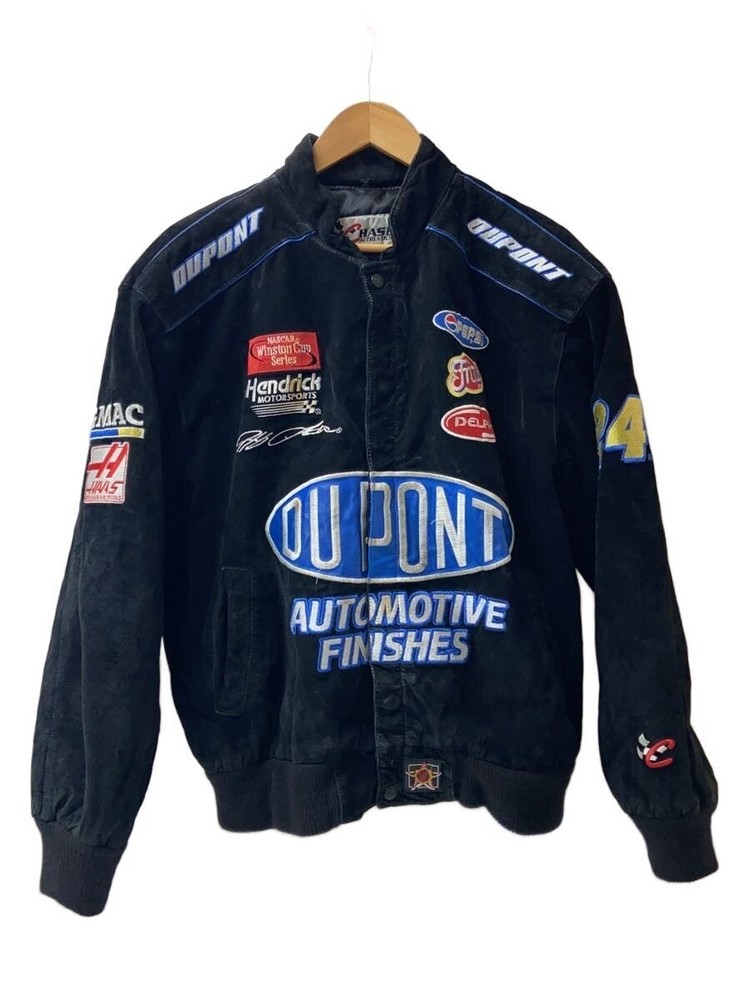 Chase Leather Jacket Blouson/L/Suede/Blk// 8922