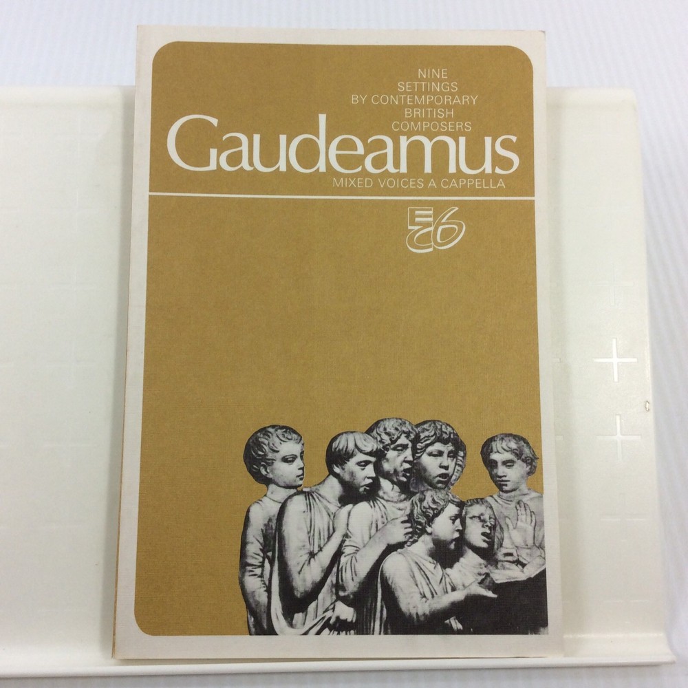 Gaudeamus 9 Settings contemporary British Composers Choral Music Songbook SATB