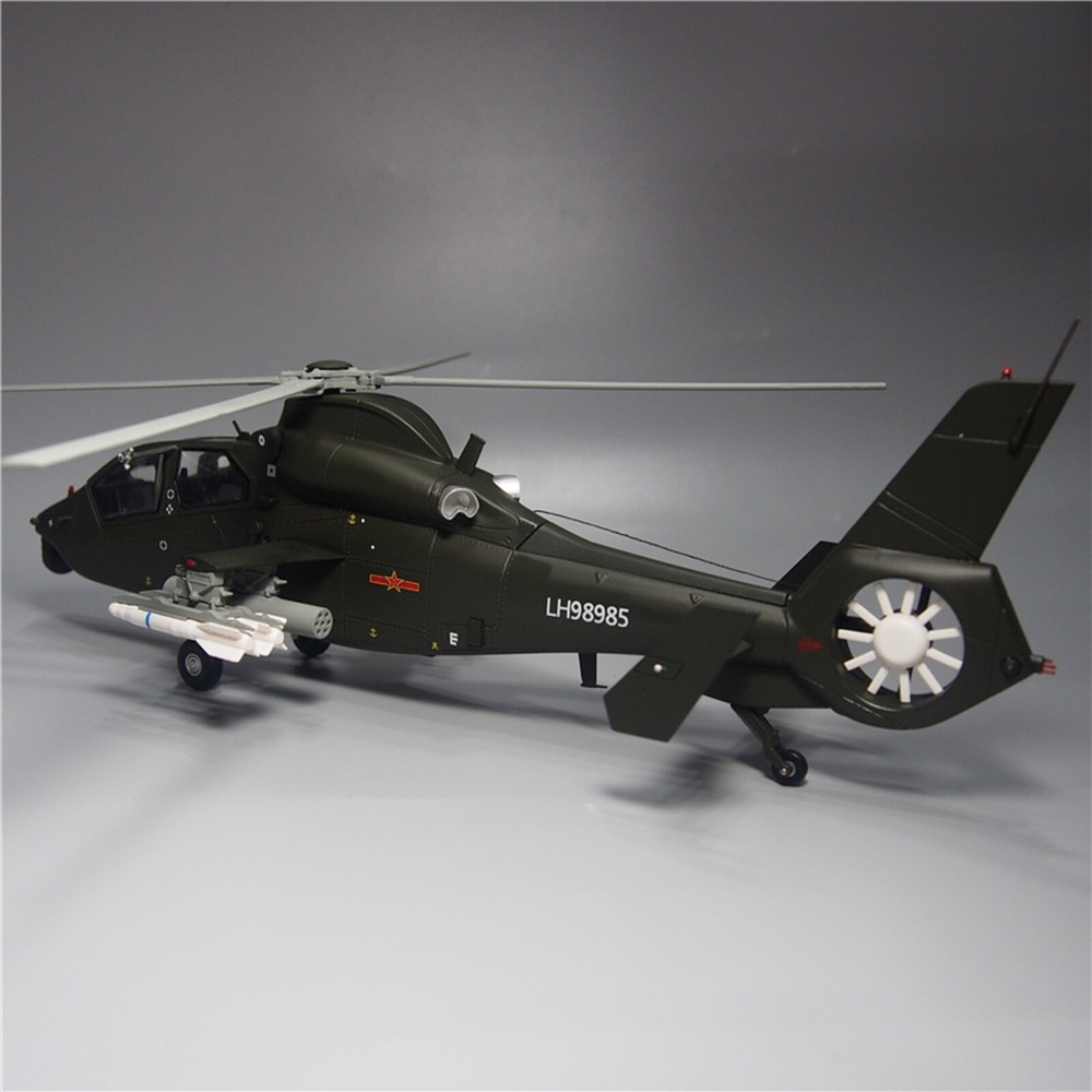 33.5cm Diecast Alloy 1/48 Chinese Z-19 Helicopter Aircraft Model Toy Gift