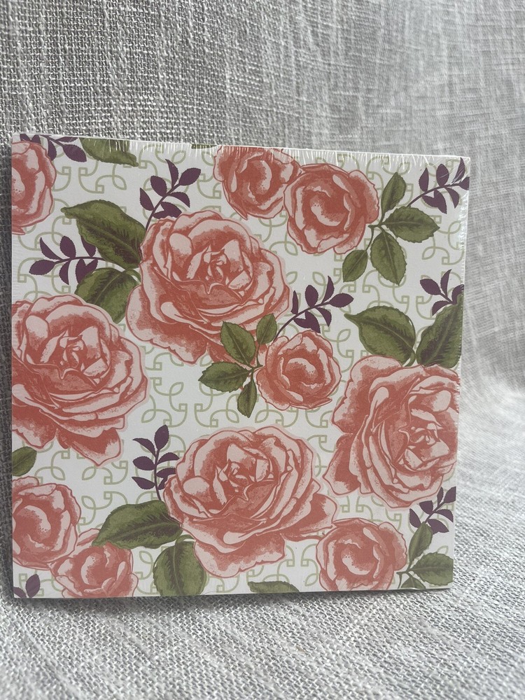 Stampin Up PETAL GARDEN DSP Stack 6x6 paper floral 48 sheets NEW