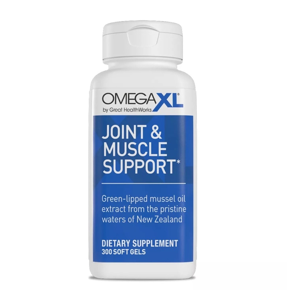 Omega XL 300 Capsules - Green Lipped Mussel Omega-3 for Joint & Heart Health