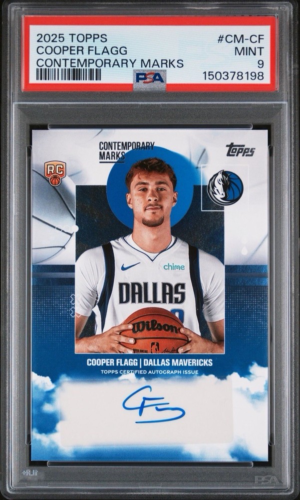 2025-26 Topps - Contemporary Marks Cooper Flagg #CM-CF (AU, RC)