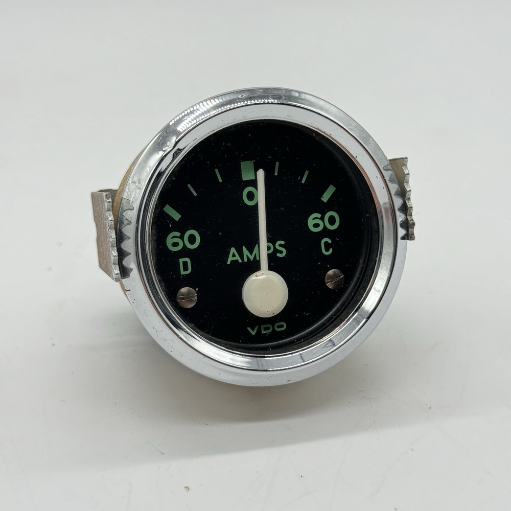 Porsche 356 VDO Amp Gauge AMPS 6V Volkswagen VW Accessory