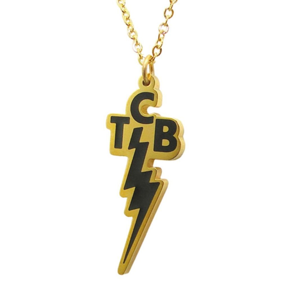 TCB NECKLACE Gold Plate Stainless 18