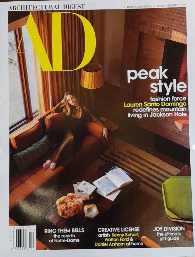 Architectural Digest, Usa Magazine December 2024