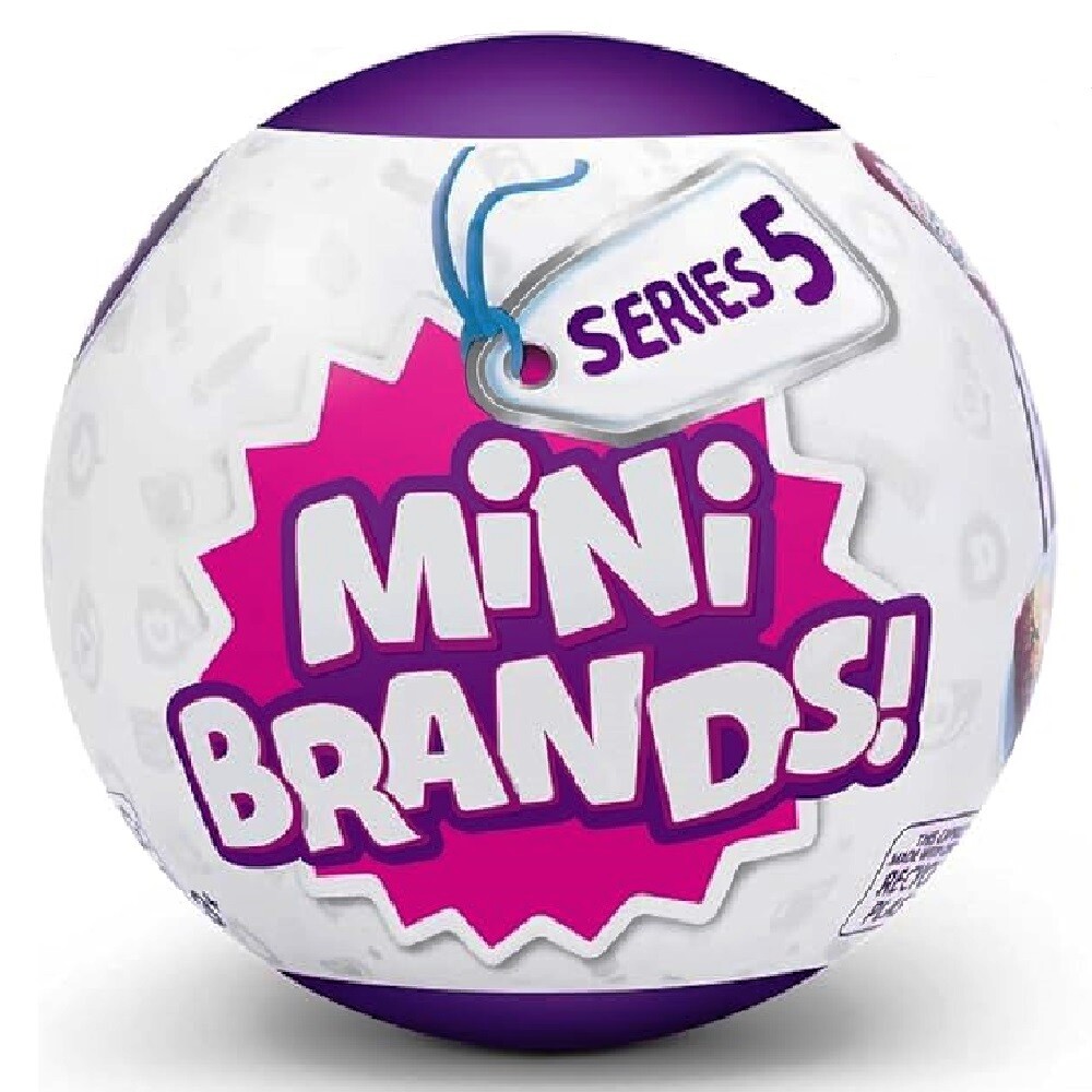 YOU CHOOSE: ZURU - 5 SURPRISE MINI BRANDS SERIES 5 (PURPLE BALL SERIES)