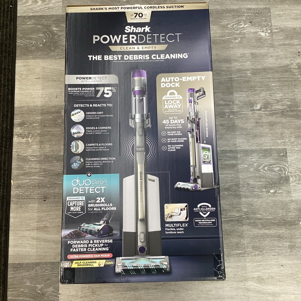 Shark PowerDetect Vacuum Auto-Empty Dock IP3251 tested