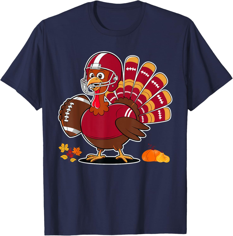 Thanksgiving Costume For Kids Boys Turkey Ball  Sweatshirt T-shirt