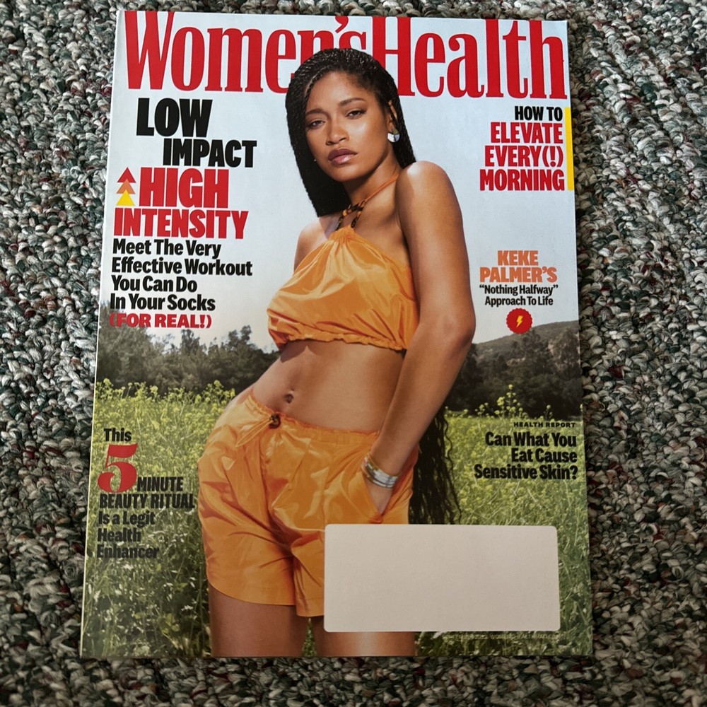 Womens Health Magazine September 2022 Keke Palmer 5 Minute Beauty Ritual Workout