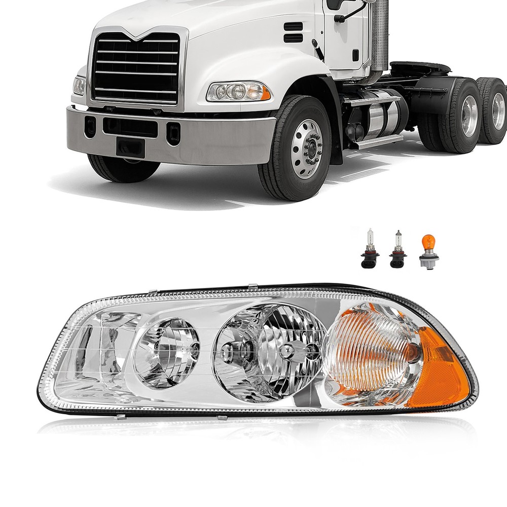 For Mack CX CXN CXU 98-18 GU4 GU5 GU7 GU8 08-18 Left Side Headlight Headlamp