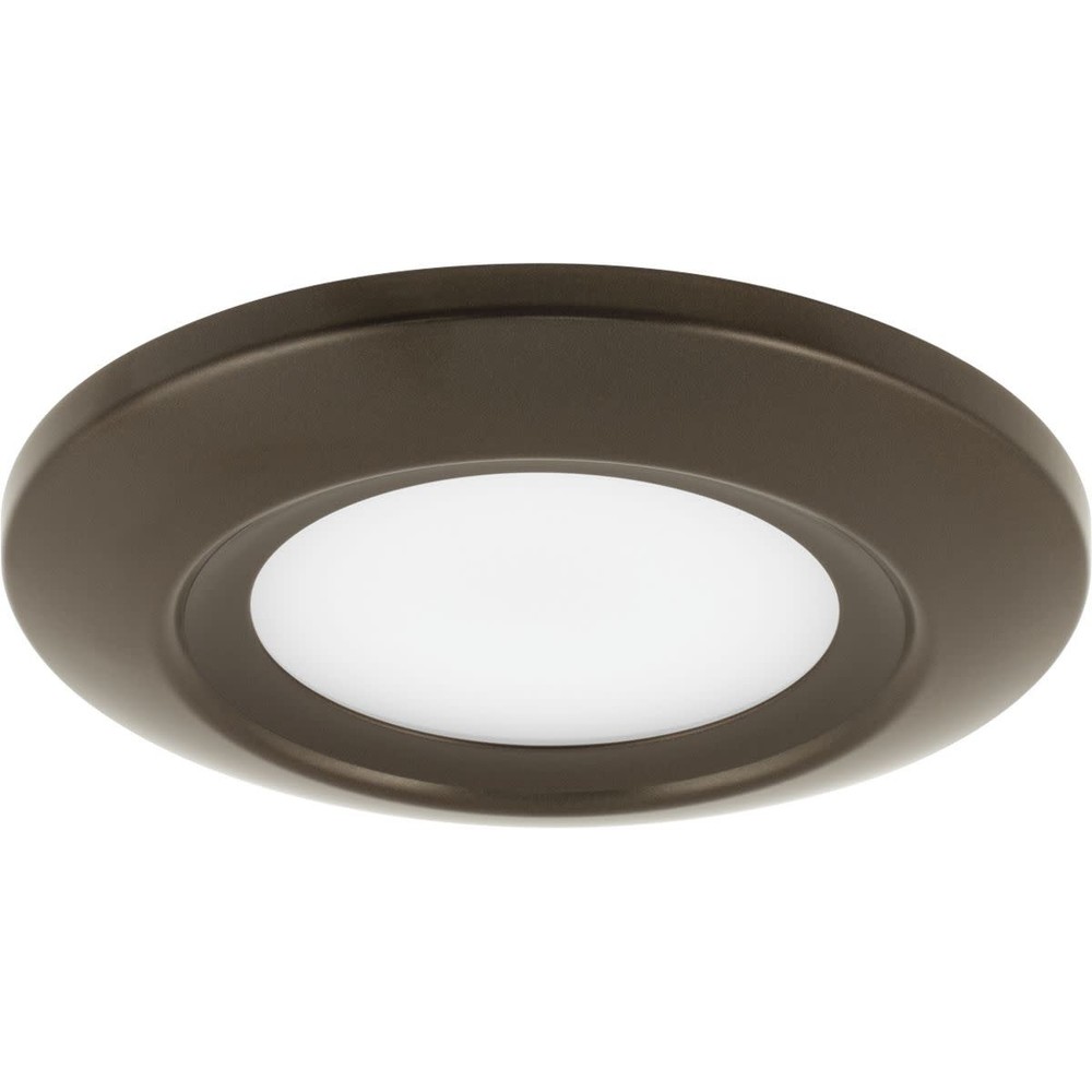 Progress P8108 6-Inch Antique Bronze LED Flush Mount Ceiling Light 30k