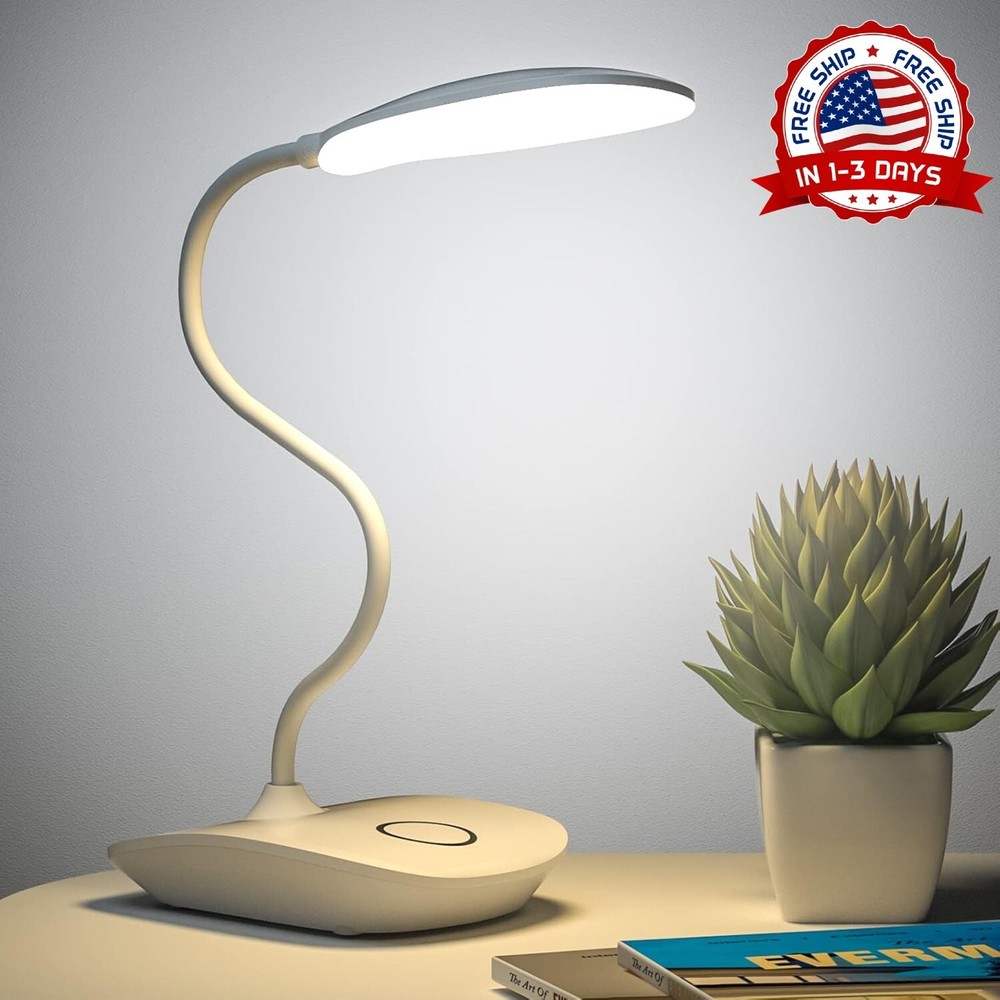 LED Desk Lamp for Office & Home with Adjustable Reading Light