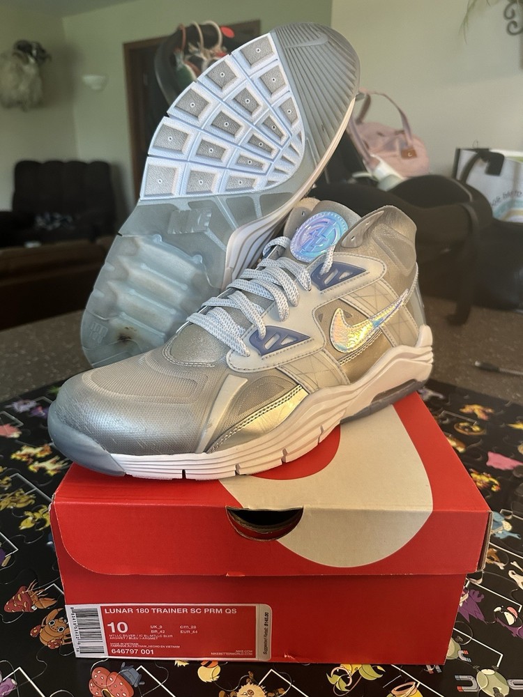 Nike Lunar 180 Trainer SC Super Bowl Bo Jackson SZ 10 Lightly Worn