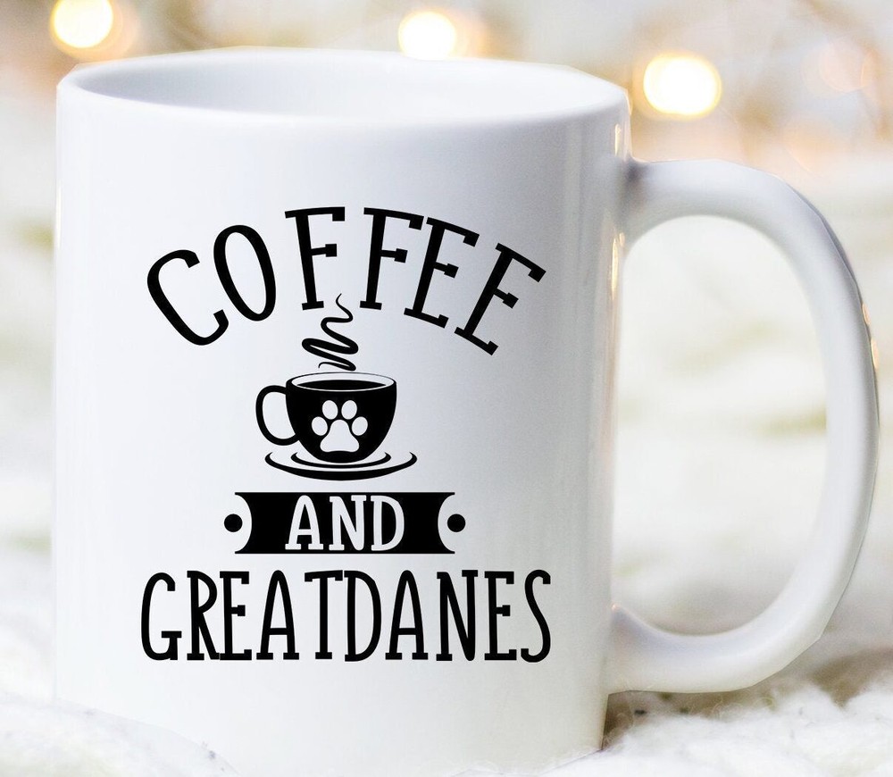 Great Dane Lover Coffee Mug for Dog Owners and Enthusiasts