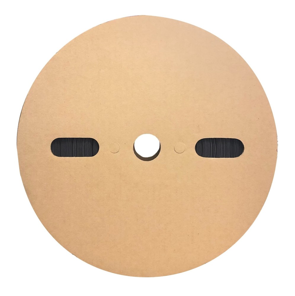 1/2 Inch Heat Shrink Tubing 2:1 Black Polyolefin Wire Wrap 100 Ft