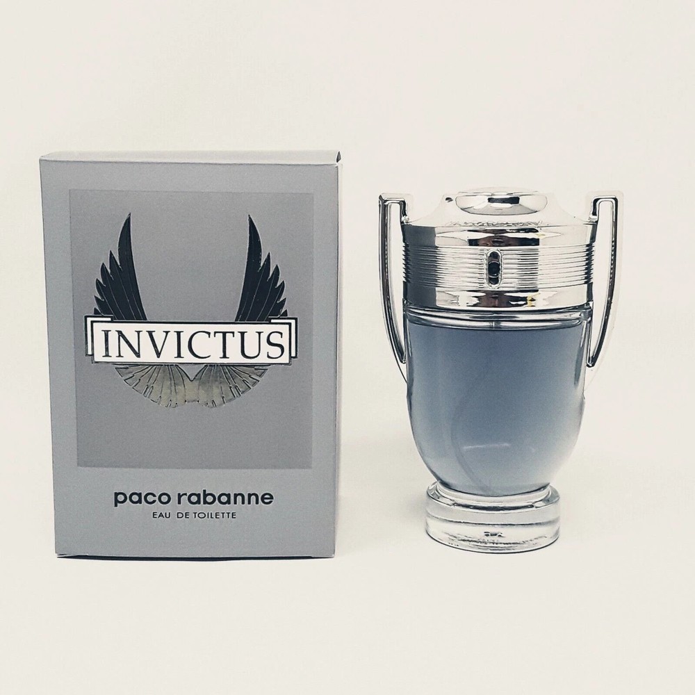 Paco Rabanne Invictus  3.4 oz / 100 ml Men's Eau de Toilette New Sealed Box