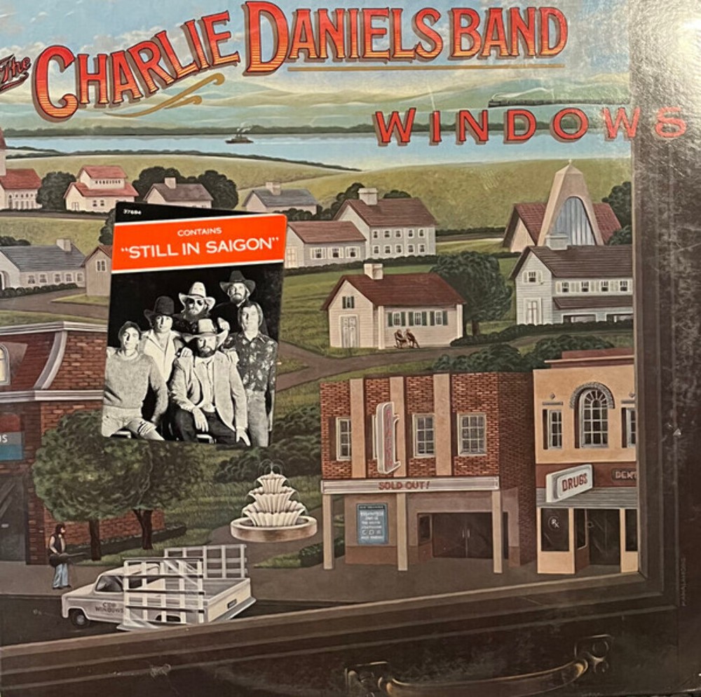The Charlie Daniels Band - Windows - Epic - FE 37694 - LP, Album, Car 787079184