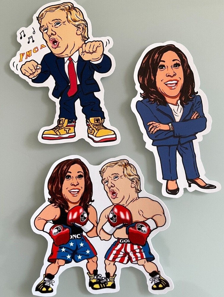 Trump vs Kamala Sticker Set - 2024 Presidential Campaign