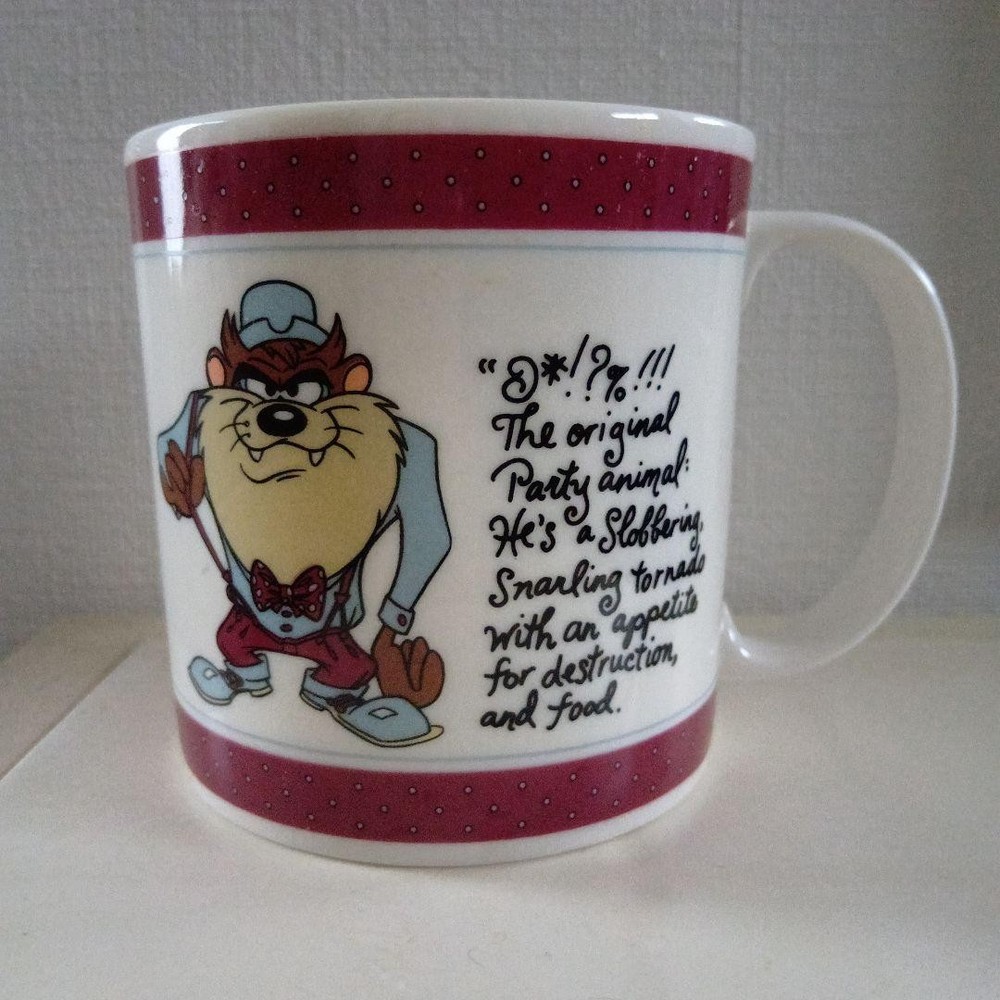 Tazmanian Devil Rooney Tunes Coffee Mug