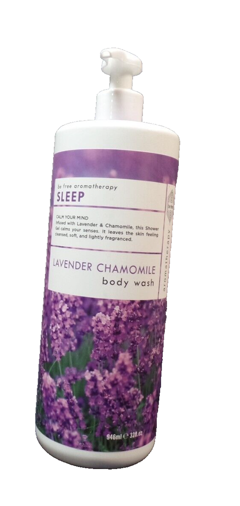 (2-pk) BE FREE Aromatherapy SLEEP ~ LAVENDER CHAMOMILE Sense Calming BODY WASH