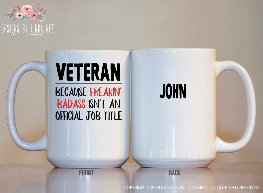 Veteran Gift Personalized Veteran Coffee Mug Gift For Veteran Military Gift