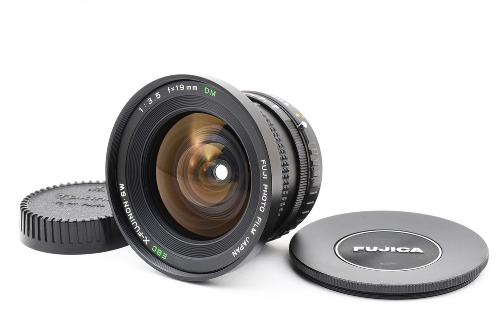 [MINT]  RARE  Fujica 19mm F3.5 DM EBC X-FUJINON.SW X Mount From JAPAN
